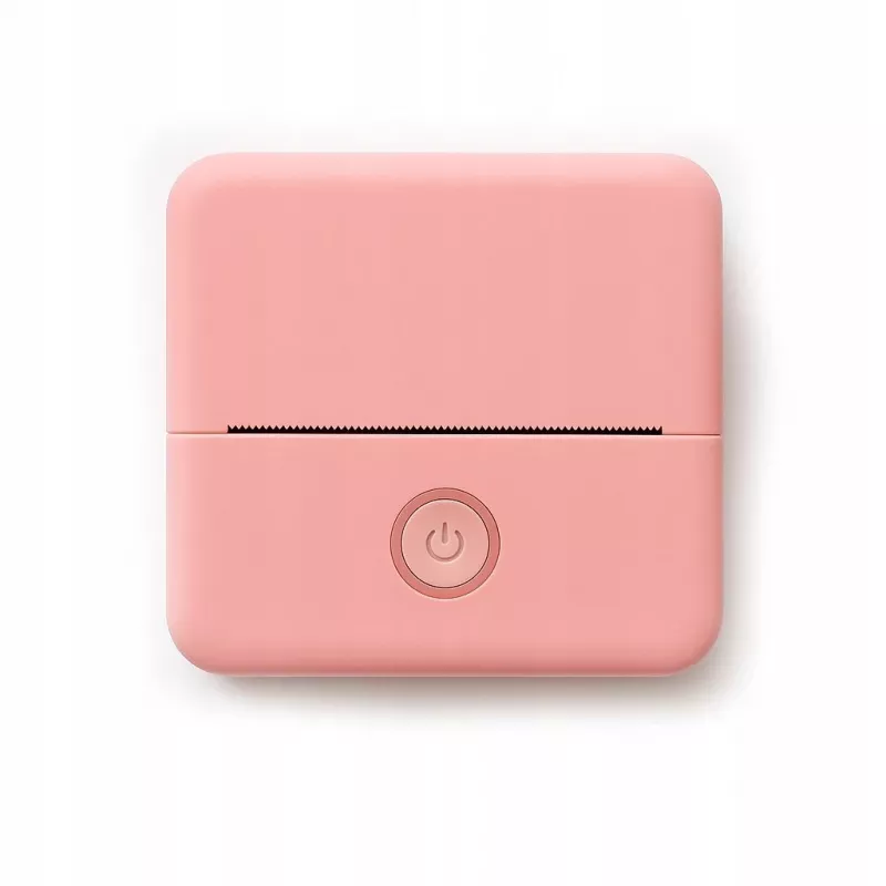 LOVEINSTANT X6 Impresora térmica Bluetooth para fotos, pegatinas, notas, etiquetas, rosa