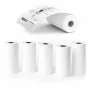 LOVEINSTANT Etiquetas de papel autoadhesivo blancas 5 rollos 3,5m para Love Instant X6 / S1 / Phomemo T02 / M02x