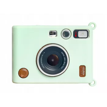 LOVEINSTANT Funda de silicona para Fujifilm Instax Mini Evo - Verde