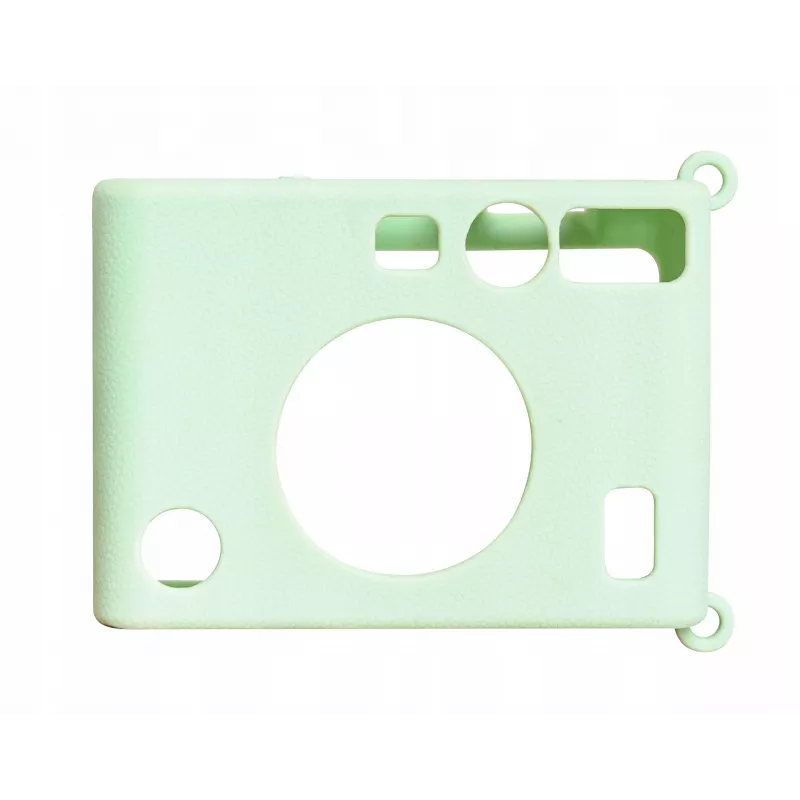 LOVEINSTANT Funda de silicona para Fujifilm Instax Mini Evo - Verde