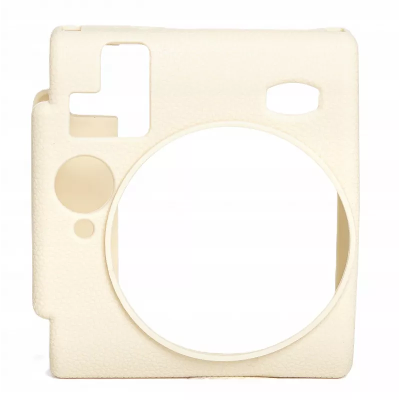 LOVEINSTANT Funda protectora de silicona para Fujifilm Instax Mini 99 - Blanca