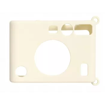 LOVEINSTANT Funda de silicona para Fujifilm Instax Mini Evo - Blanca