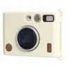 LOVEINSTANT Funda de silicona para Fujifilm Instax Mini Evo - Blanca
