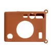 LOVEINSTANT Funda protectora de silicona para Fujifilm Instax Mini Evo - Marrón