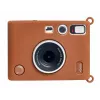 LOVEINSTANT Funda protectora de silicona para Fujifilm Instax Mini Evo - Marrón