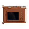 LOVEINSTANT Funda protectora de silicona para Fujifilm Instax Mini Evo - Marrón
