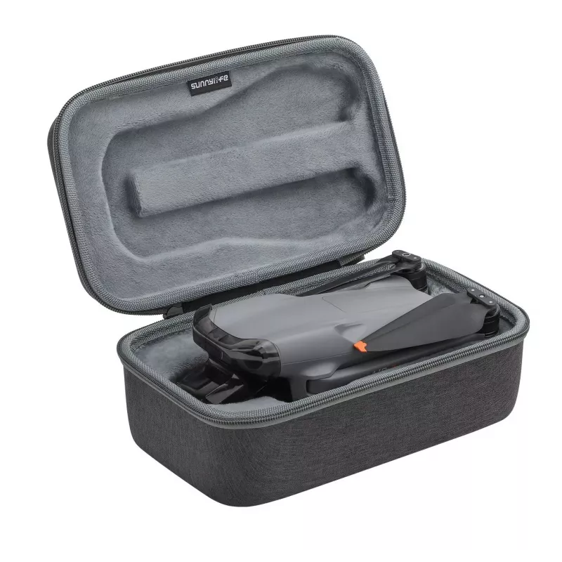 SUNNYLIFE Maletín rígido de transporte para dron DJI Air 3 / Air 3S, Negro