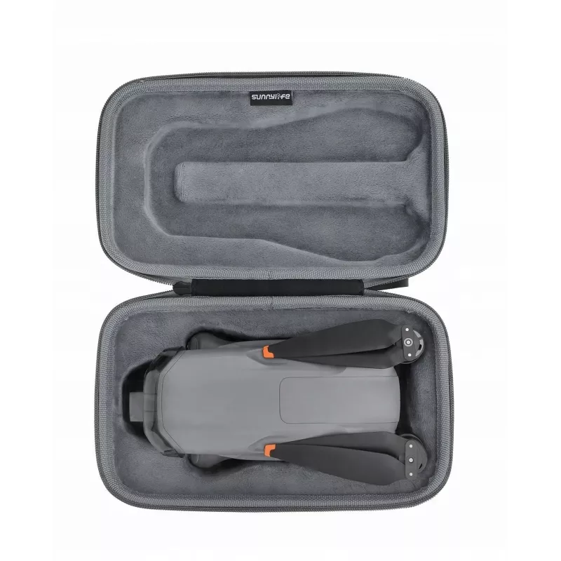 SUNNYLIFE Maletín rígido de transporte para dron DJI Air 3 / Air 3S, Negro
