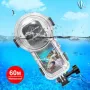 PULUZ Carcasa subacuática impermeable hasta 60m para Insta360 X5 / X 5 / Pu756t