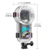 PULUZ Carcasa subacuática impermeable hasta 60m para Insta360 X5 / X 5 / Pu756t