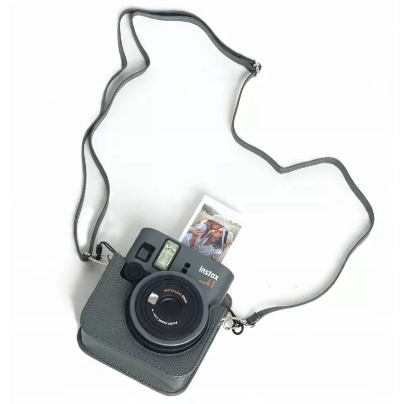 LOVEINSTANT Funda protectora para cámara Fujifilm Instax Mini 41 - Gris
