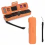 SUNNYLIFE Funda protectora estuche rígido para DJI Osmo Pocket 3 y accesorios, Naranja