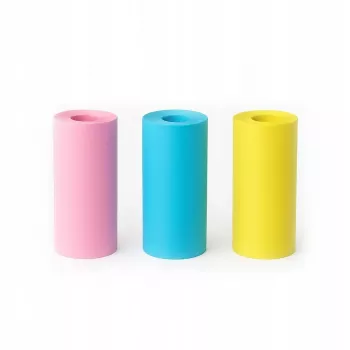 LOVEINSTANT Recambios de papel térmico adhesivo 3 rollos x 3,5m - Colores surtidos - Compatible con Phomemo T02, M02x, Love Instant X6, S1