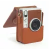 LOVEINSTANT Funda protectora para Fujifilm Instax Mini Evo - marrón (vertical)