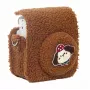 LOVEINSTANT funda protectora para Fujifilm Instax Mini 12 - diseño perro de peluche - marrón