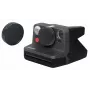 LOVEINSTANT tapa de objetivo de aluminio para Polaroid Now Now+ negra