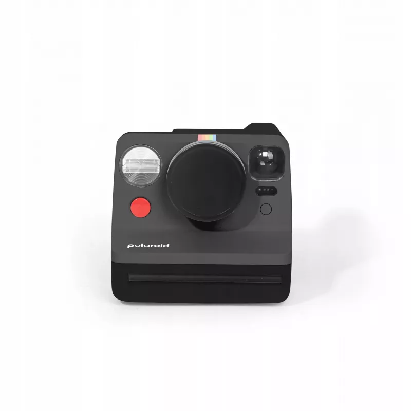 LOVEINSTANT tapa de objetivo de aluminio para Polaroid Now Now+ negra