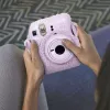 LOVEINSTANT funda Plush Kitten para Fujifilm Instax Mini 12 - lila