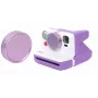 LOVEINSTANT tapa de objetivo de aluminio para Polaroid Now / Now+ - morada