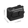 PULUZ funda protectora de silicona con tapa de objetivo para Insta360 GO 3 / GO 3S - negra (PU772B)