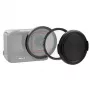 PULUZ kit adaptador de filtro UV 3 en 1 52mm tapa de objetivo para Insta360 Ace Pro 2 / PU770B