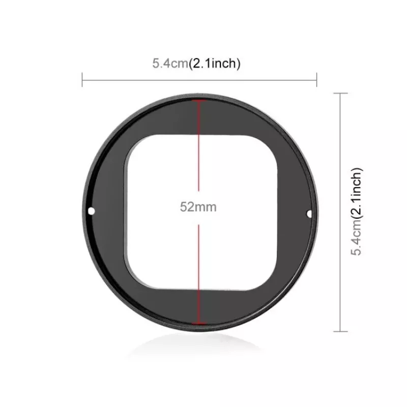 PULUZ kit adaptador de filtro UV 3 en 1 52mm tapa de objetivo para Insta360 Ace Pro 2 / PU770B