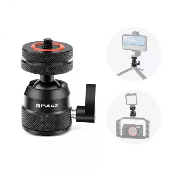 PULUZ rótula para cámara 3D rosca de 1/4
