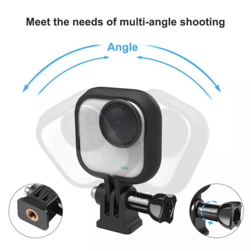 PULUZ soporte de marco funda protectora para Insta360 GO Ultra, fijación para trípode de 1/4