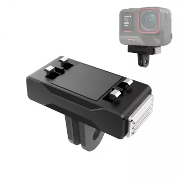 PULUZ soporte magnético de liberación rápida para Insta360 X5 / X4 Air / Ace Pro 2 / PU771B