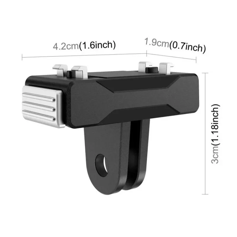 PULUZ soporte magnético de liberación rápida para Insta360 X5 / X4 Air / Ace Pro 2 / PU771B
