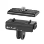 PULUZ adaptador de soporte de liberación rápida para GoPro rosca de trípode de 1/4