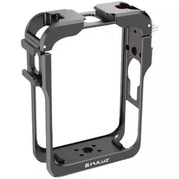 PULUZ soporte de marco con marco protector, 2x zapatas frías y rosca de 1/4 de pulgada para DJI Osmo 360 (PU781B)