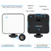 PULUZ luz LED de vídeo 100 LEDs 5W bi-color 2900-6500K USB-C soporte de rosca de 1/4