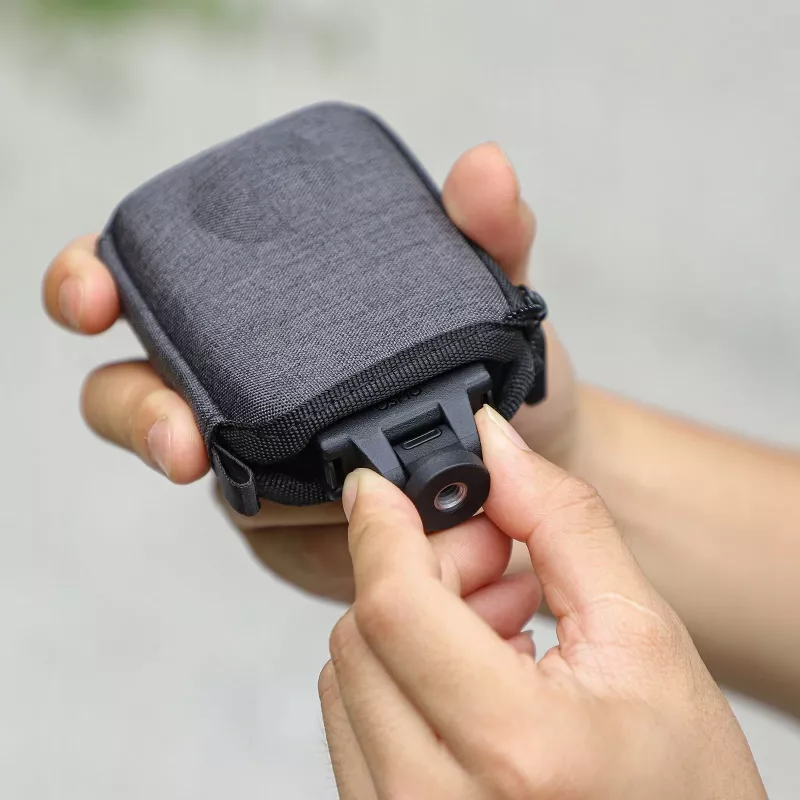 SUNNYLIFE Bolsa de transporte rígida mini para DJI Osmo Pocket 3 - Negra