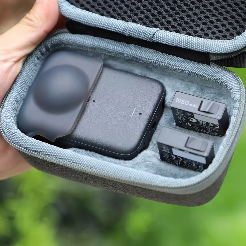 SUNNYLIFE OS-B029-D mini funda de transporte para DJI Osmo 360 y baterías