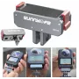 SUNNYLIFE Adaptador magnético de liberación rápida con rosca de 1/4 pulgadas y soporte GoPro para DJI Osmo Action 5 Pro / 4 / 3, AD017-T