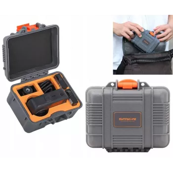 SUNNYLIFE Funda rígida de protección impermeable mini para DJI Osmo 360 / AQX-21-GY