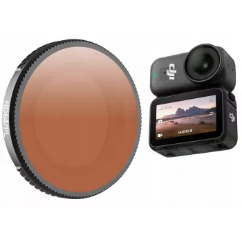 SUNNYLIFE Filtro híbrido 2en1 polarizador PL + gris ND64 para DJI Osmo Nano + estuche / On-fi073-64p