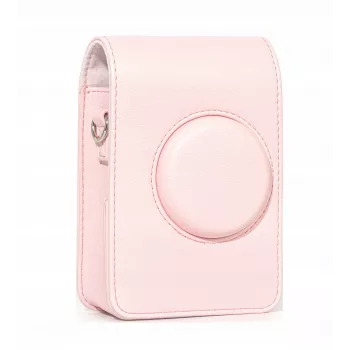 LOVEINSTANT Funda bolsa de protección para Fujifilm Instax Mini Evo Rosa vertical