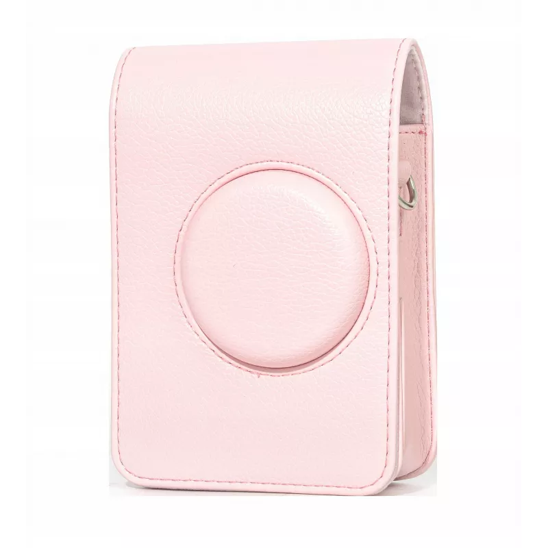LOVEINSTANT Funda bolsa de protección para Fujifilm Instax Mini Evo Rosa vertical