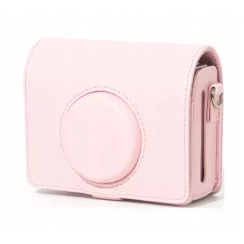 LOVEINSTANT Funda bolsa de protección para Fujifilm Instax Mini Evo - Rosa / Horizontal