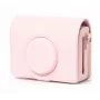 LOVEINSTANT Funda bolsa de protección para Fujifilm Instax Mini Evo - Rosa / Horizontal