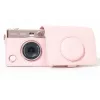 LOVEINSTANT Funda bolsa de protección para Fujifilm Instax Mini Evo - Rosa / Horizontal