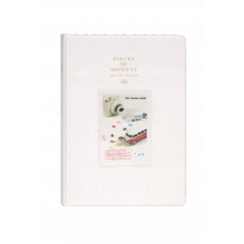 LOVEINSTANT Álbum de fotos para 128 copias para Fujifilm Instax Mini 99 12 40 11 41 Evo LiPlay Link / Blanco