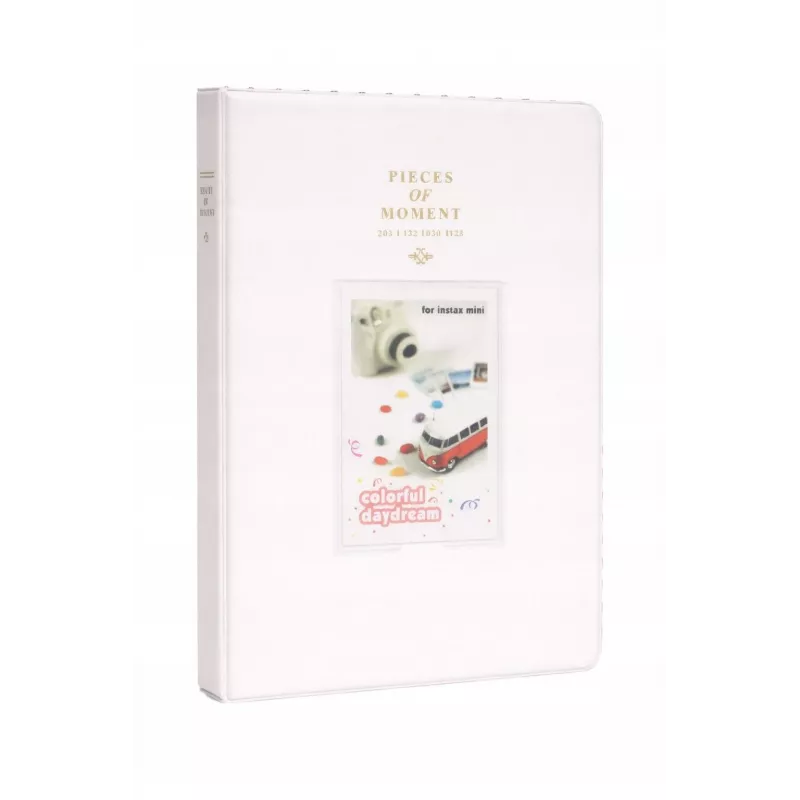LOVEINSTANT Álbum de fotos para 128 copias para Fujifilm Instax Mini 99 12 40 11 41 Evo LiPlay Link / Blanco