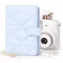 LOVEINSTANT Álbum de fotos para 108 fotos compatible con Fujifilm Instax Mini 12 40 11 9 8 7 Evo LiPlay Link, azul acolchado