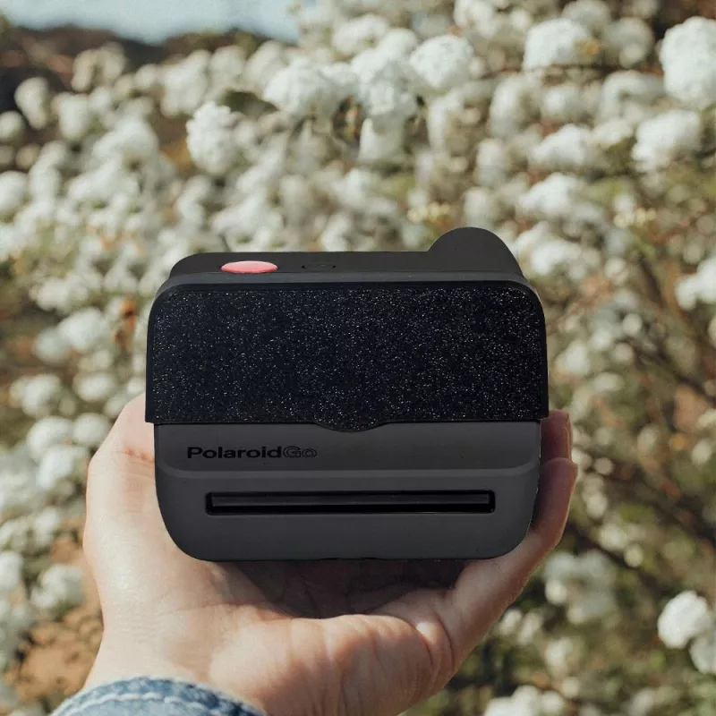 LOVEINSTANT Tapa de objetivo para Polaroid Go Gen 1 / Gen 2, negro