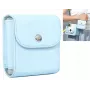 LOVEINSTANT Bolsa de almacenamiento de fotos para Fujifilm Instax Square - Azul