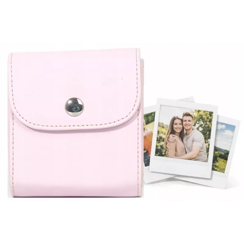 LOVEINSTANT Álbum de fotos para Fujifilm Instax Square SQ1 SQ6 SQ10 SQ20 - Rosa