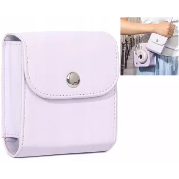 LOVEINSTANT Funda álbum de fotos para Fujifilm Instax Square y copias Mini – Lila, 64 fotos